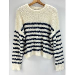 Size M Women's Fuzzy Knit Sweatshirt - La Ligne x Target #2133
